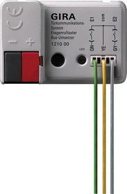 Deurcommunicatie-drukcontactinterface 2-voudig