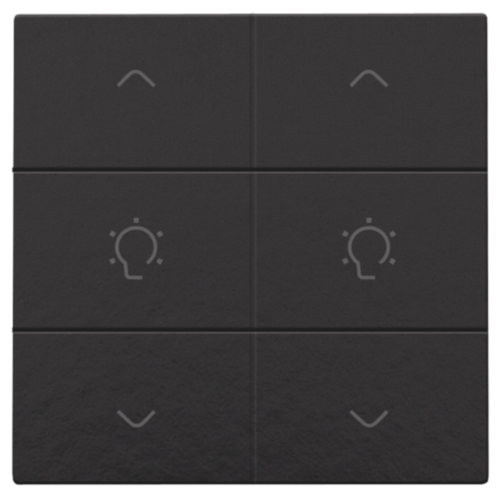 Bakelite-look piano black coated