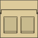 Alu-look gold