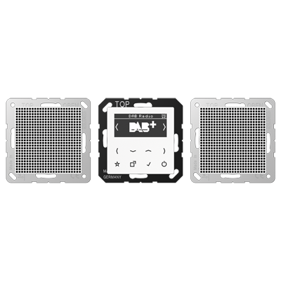 Smart Radio DAB+ Bluetooth, set stereo