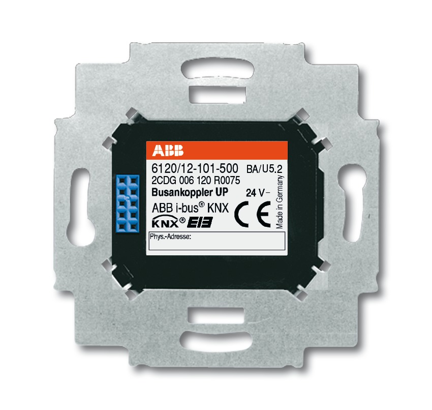ABB i-bus KNX busaankoppelaars voor inbouwdoosmontage