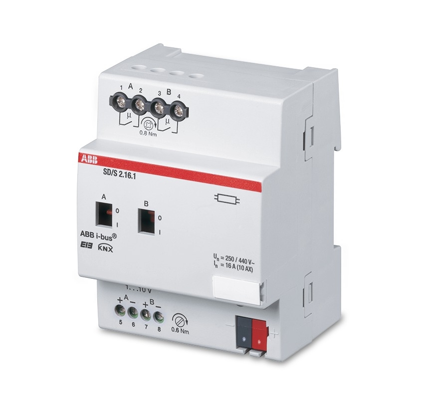 ABB i-bus KNX Schakel-Dimaktoren, Lichtregelaar, voor montage op DIN-rail