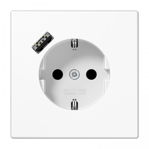 Wandcontactdoos USB-laadcontact type A