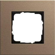 Gira 0211221 Afdekraam Esprit Enkelvoudig Linoleum-multiplex lichtbruin