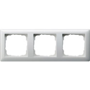 Gira 021303 Afdekraam Standaard 55 3-voudig Zuiver wit glanzend 