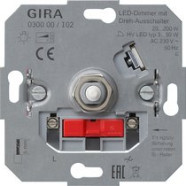 Gira 030000 Gloeilamp dimmer 60-200W Draaischakelaar 