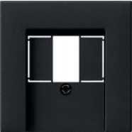 Gira 0376005 Afdekking voor USB-voeding PD System 55 Zwart mat