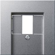 Gira 037626 Afdekking voor USB-voeding PD System 55 Kleur aluminium