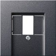 Gira 037628 Afdekking voor USB-voeding PD System 55 Antraciet