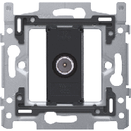 Niko 170-09123 Sokkel voor enkelvoudige tv-aansluiting