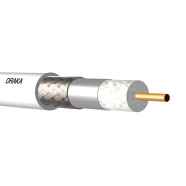 Draka 131423P4 Coax 9 Wit (per meter)