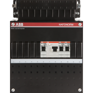 ABB 1SPF006901F0100 Groepenkast HAD3201-20 Hafonorm 2x achter 30mA, 1x direct, 1-f