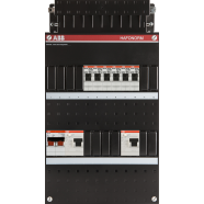 ABB 1SPF006905F0213 Groepenkast HAD3432-22+H42 Hafonorm 6x achter 2x30mA + HS, 1-f