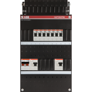 ABB 1SPF006905F0216 Groepenkast HAD3433-22+H42 Hafonorm 7x achter 2x 30mA + HS, 1-f