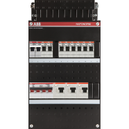 ABB 1SPF006905F0748 Groepenkast HAD333332-222F+H44 Hafonorm 8x achter 3x 30mA + F + HS, 3-f