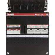 ABB 1SPF006916F0125 Groepenkast HC300/3+H44 Hafonorm 3x 16A/30mA + HS, 3-f