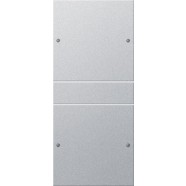 Gira 218226 Systeem 55 Wippenset Tweevoudig KNX Kleur Aluminium