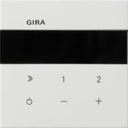 Gira 2320112 Inbouwradio IP Zuiver wit glanzend