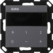 Gira 232028 Inbouwradio IP System 55 Antraciet 
