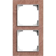 Busch Jaeger 1722-4097 Busch-art linear 2-voudig Slate terra rosso