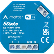 Eltako EUD64NPN-IPM Impuls-schakelactor met IP Matter via Wi-Fi Optioneel EnOcean 1 maakcontact potentiaalvrij 16 A