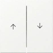 Gira 329427 Systeem 55 Wip 2-voudig met pijlsymbool Zuiver wit mat