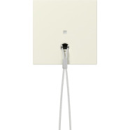 Gira 363801 Afdekking met controlevenster voor trekschakelaar t.b.v. Gira 358600 & Gira 354600 Creme wit glanzend 