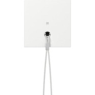 Gira 363803 Afdekking met controlevenster voor trekschakelaar t.b.v. Gira 358600 & Gira 354600 Zuiver wit glanzend