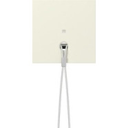 Gira 363901 Afdekking met controlevenster voor trekdrukcontact t.b.v. Gira 386500 & Gira 356500 Creme wit glanzend