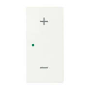 Busch-Jaeger 6237-22-884 Bedieningswip 2-voudig rechts met bedrukking "Volume" Studiowit mat