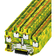Phoenix Contact 3044665 Twee-etage aardklem Aardklem 2,5mm² Groen/ geel (UTTB 2,5-PE)