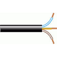 ICC 114105 VMVL Mantelleiding 3x 1,5 mm² Zwart (100 meter