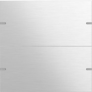 Gira 502217 KNX Wippenset 2-voudig voor tastsensor 4.95 Aluminium