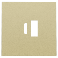 Niko 221-68002 Afwerkingsset voor dubbele smart USB-A en USB-C-lader Blue grey Gold