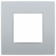 Niko 132-76100 Enkelvoudige afdekplaat Intense sterling