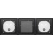 Gira 551300 System 106 behuizing verzonken 3-voudig