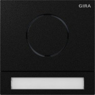 Gira 5565925 System 106 deurstationmodule Zwart mat