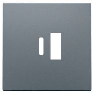 Niko 220-68002 Afwerkingsset voor dubbele smart USB-A en USB-C-lader Blue grey