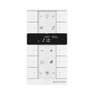 Busch Jaeger SBC-F-10.0.11-884 Free@home Tenton thermostaat 10-voudig CO2 Studiowit mat
