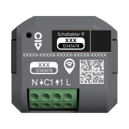 Busch-Jaeger 62811 U-WL Draadloze schakelactor inbouw voor flexTronics en Free@home Wireless 1 kanaal