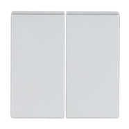 Busch Jaeger 6736 FoH-83 Bedieningswip 2-voudig voor serie Platform 63 Future linear Aluzilver
