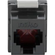 Niko 650-45013 Onafgeschermde RJ11-connector