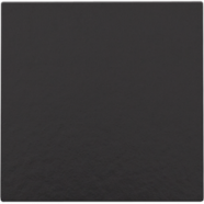Niko 200-76901 centrale blindplaat, Bakelite piano black coated