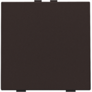 Niko 124-51001 Enkelvoudige drukknop voor Niko Home Control Dark brown
