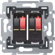 Niko 170-79701 Tweevoudige luidsprekeraansluiting