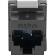 Niko 650-45051 Onafgeschermde RJ45-connector cat. 5E voor bandbreedtes tot 100MHz