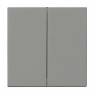 Busch Jaeger 6736 FoH-84 Bedieningswip 2-voudig voor serie Platform 63 Future linear Grijsmetallic