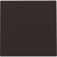 Niko 124-76901 centrale blindplaat, Dark brown