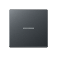 Jung A 101 KO5 BF ANM Schakelwip met lens Antraciet mat