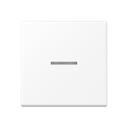 Jung A 101 KO5 BF SWM Schakelwip met lens Sneeuwwit mat